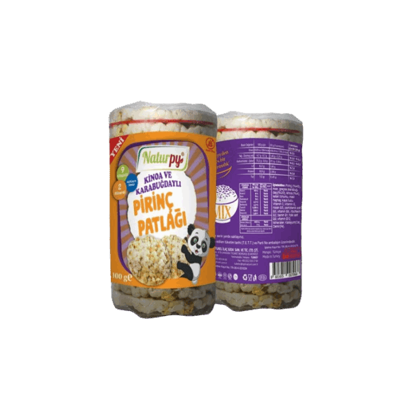 Naturpy Kinoa və Qarabaşaq qarışıq xlebsi 100gr