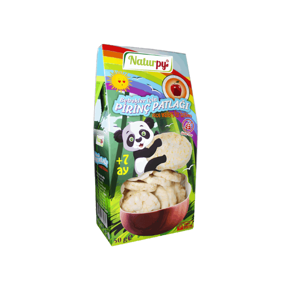 Naturpy uşaqlar üçün Düyü xlebsi 50gr