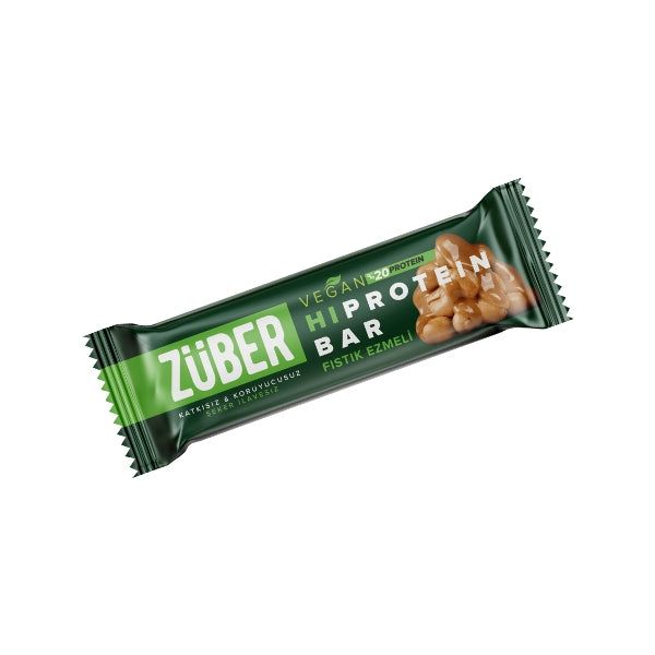 Zuber Qlütensiz High Protein Vegan yerfındığlı 45gr
