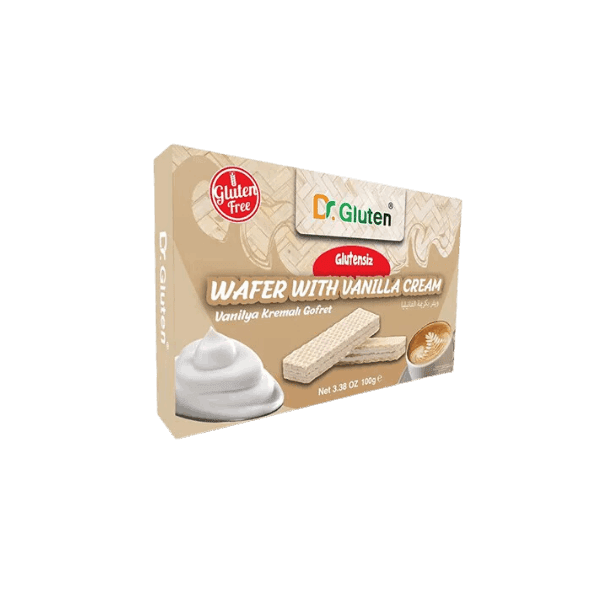 Dr Gluten Qlütensiz Vanilli Vafli 100gr