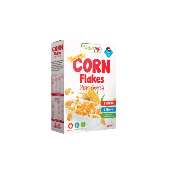 NaturPy Glütensız Sadə Qarğıdalı Xlopya 250gr