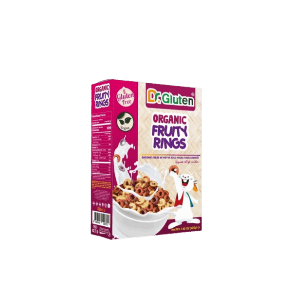 Dr Gluten Qlütensiz Organik Səbzə və Meyvə xlopya 225gr