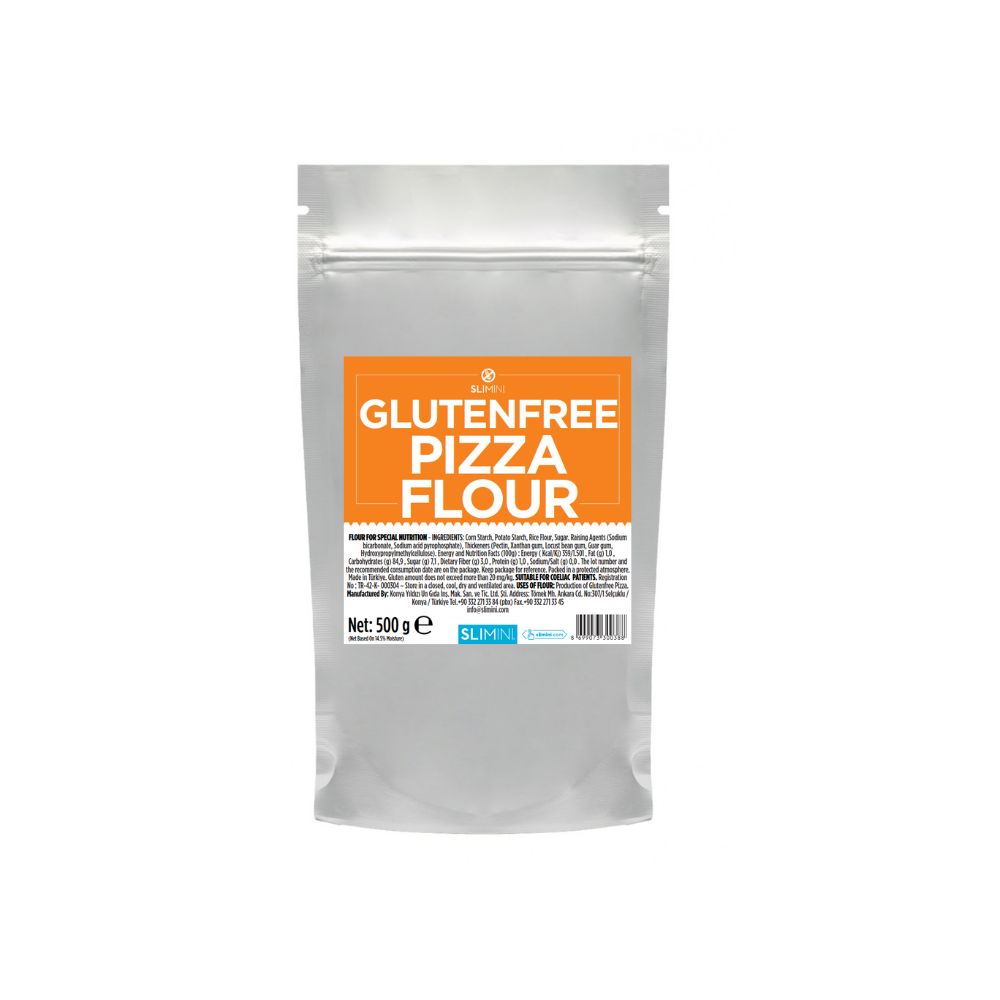 Slimini qlütensiz pizza qarışığı 500gr