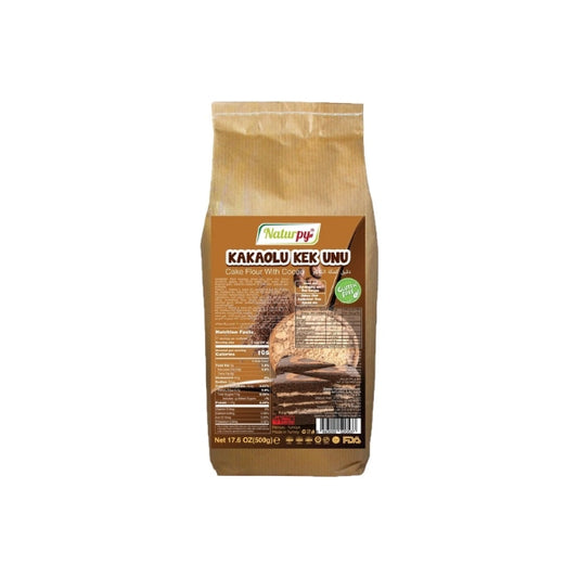 NaturPy Glutensız Kakaolu Keks unu 500grö - iBio.az