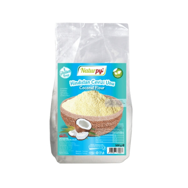 NaturPy Glutensız Orqanik Kokos unu 500gr