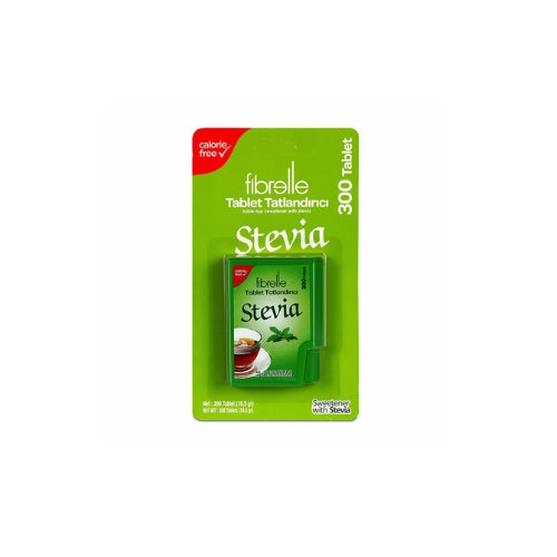 Таблетированный заменитель сахара Fibrelle Stevia 300 таблеток