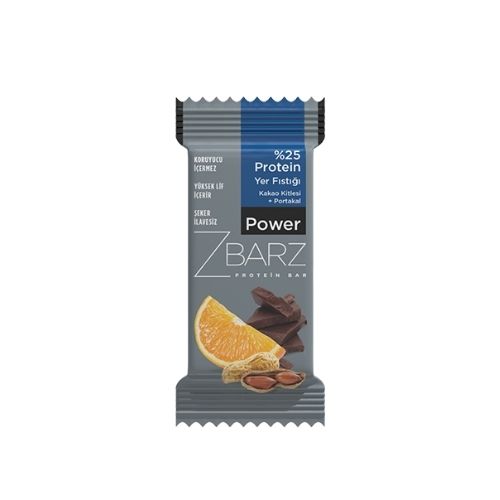 ZBarZ Qlütensiz Protein Bar Portağal və Yerfındığı 35gr - iBio.az